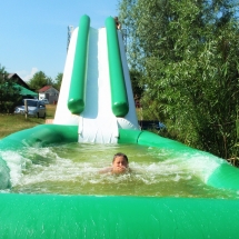 Водная горка на Рыбацком Кордоне.