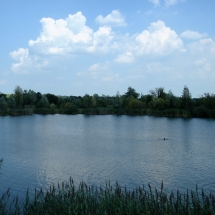 Озеро Рыбацкий кордон. Летний день.